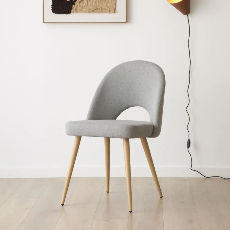 Onna Chaise rembourrée gris^Banak Hot