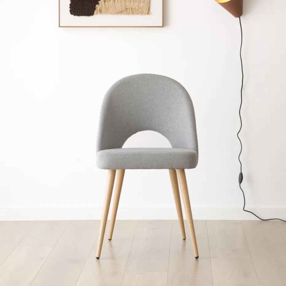 Onna Chaise rembourrée gris^Banak Hot