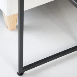Oslo Ensemble de 2 tables d'appoint en bois et métal^Banak Best