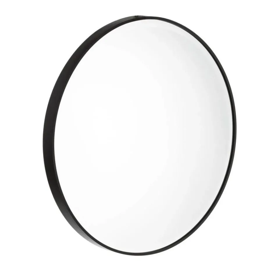 Otto Miroir noir aluminium-cristal^Banak Clearance