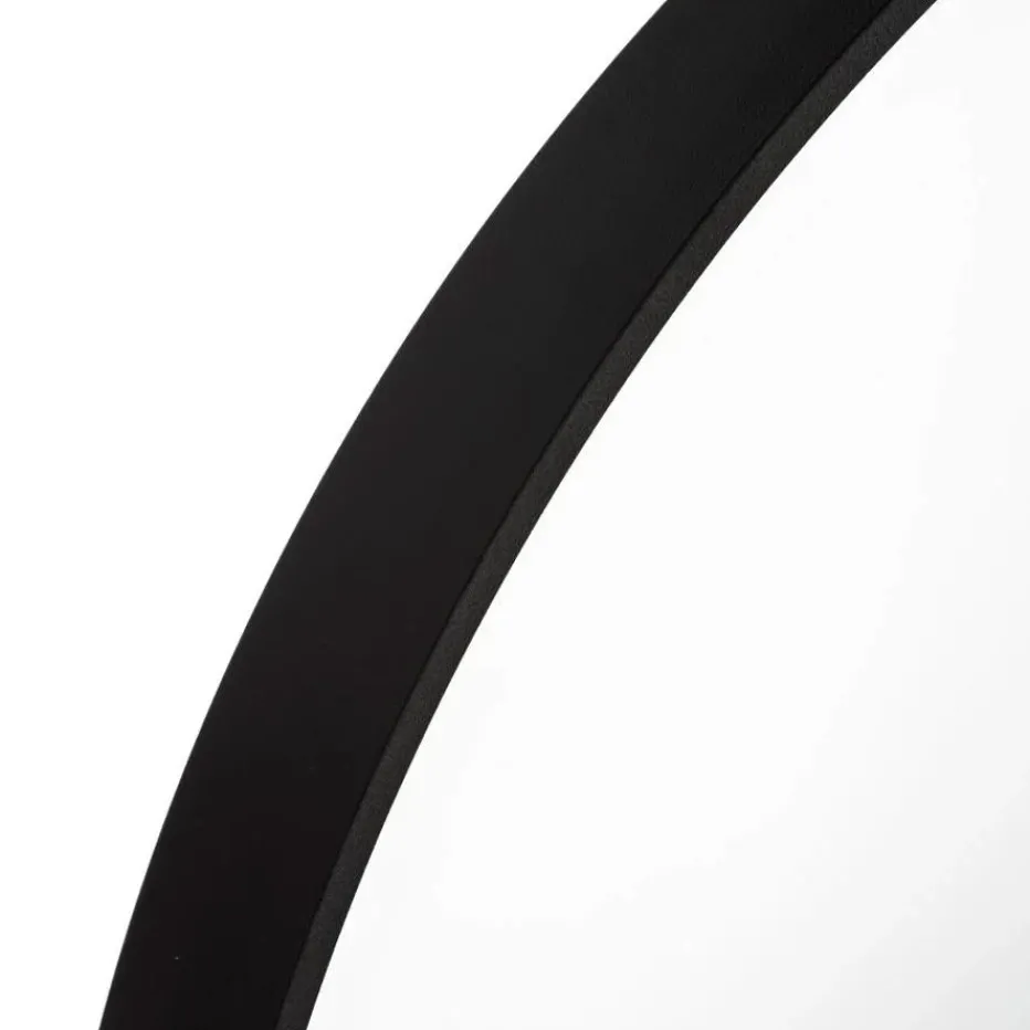 Otto Miroir noir aluminium-cristal^Banak Clearance