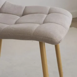 Pack 4 chaises basilea rembourrée beige^Banak Sale