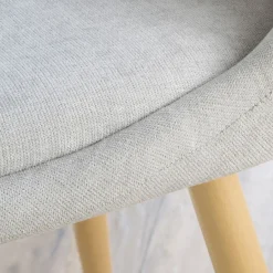 Pack 4 chaises devon rembourrée beige^Banak Best
