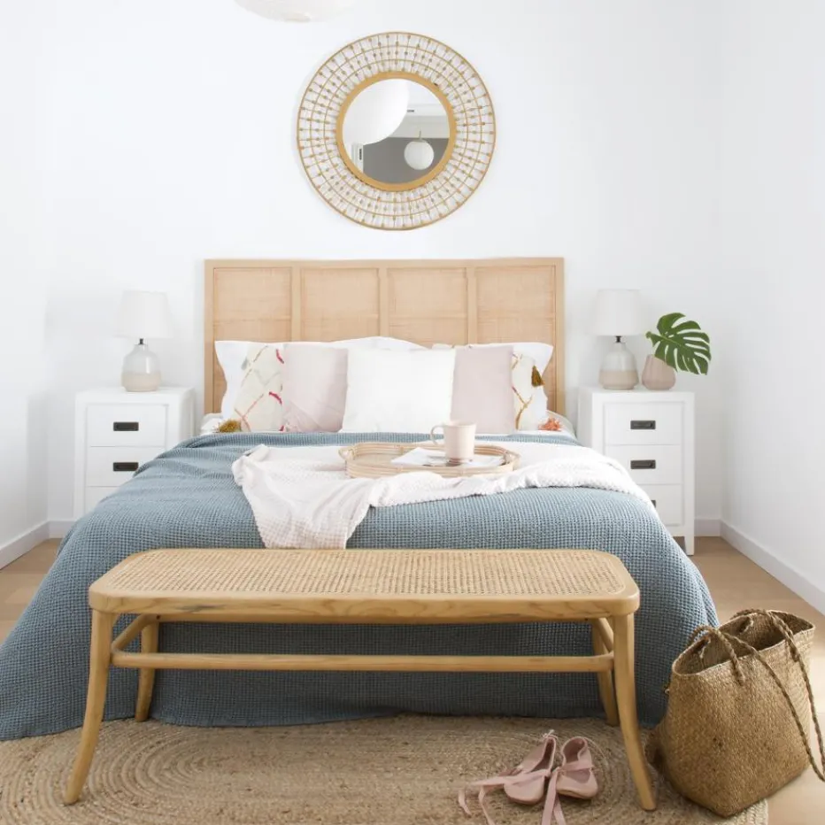 Pandora Tête de lit en bois et rotin pour lit de 150 et 160^Banak Outlet