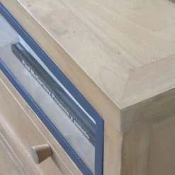 Parma Commode en bois massif de manguier et métal^Banak Online