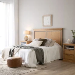 Parma T&ecirc;te de lit en bois massif de manguier et métal pour lit de 150 et 160^Banak Sale