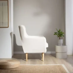 Riva Fauteuil blanc^Banak New