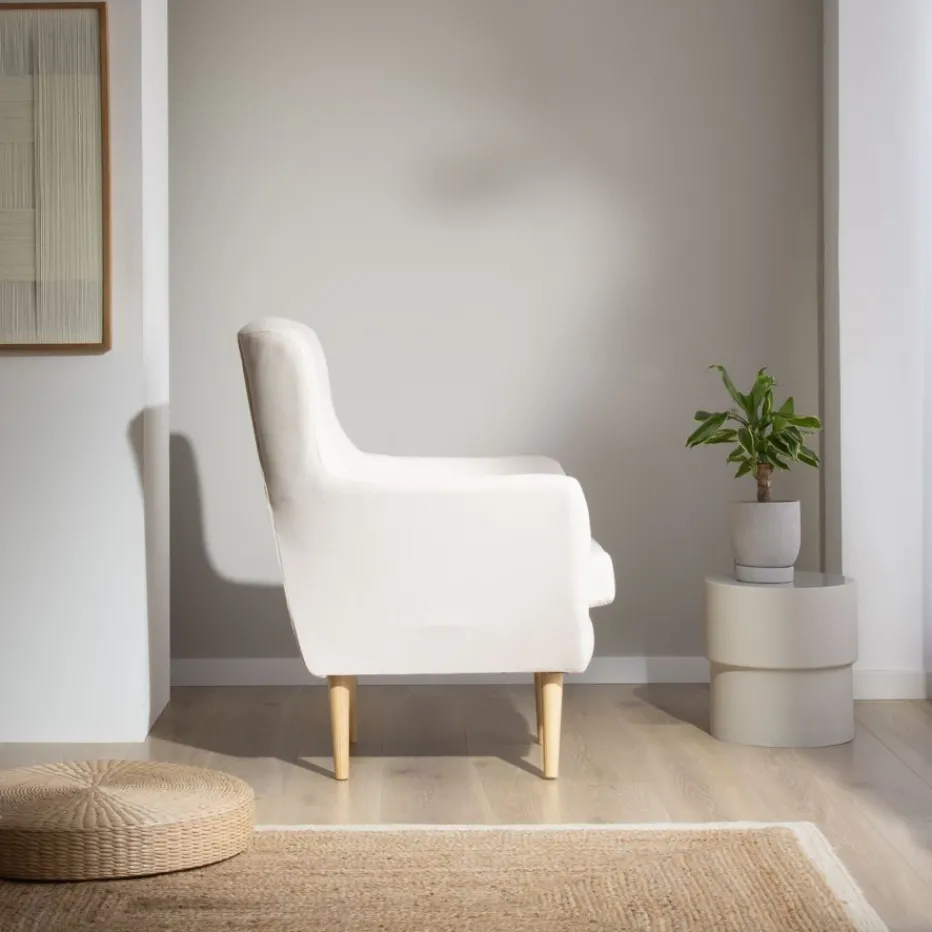 Riva Fauteuil blanc^Banak New