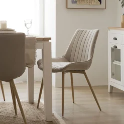 Roma Chaise rembourrée beige^Banak New