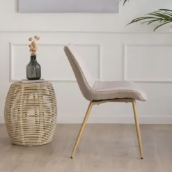 Roma Chaise rembourrée beige^Banak New