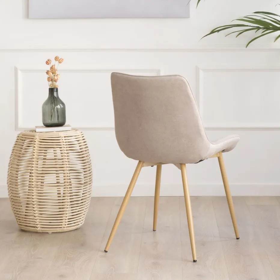 Roma Chaise rembourrée beige^Banak New