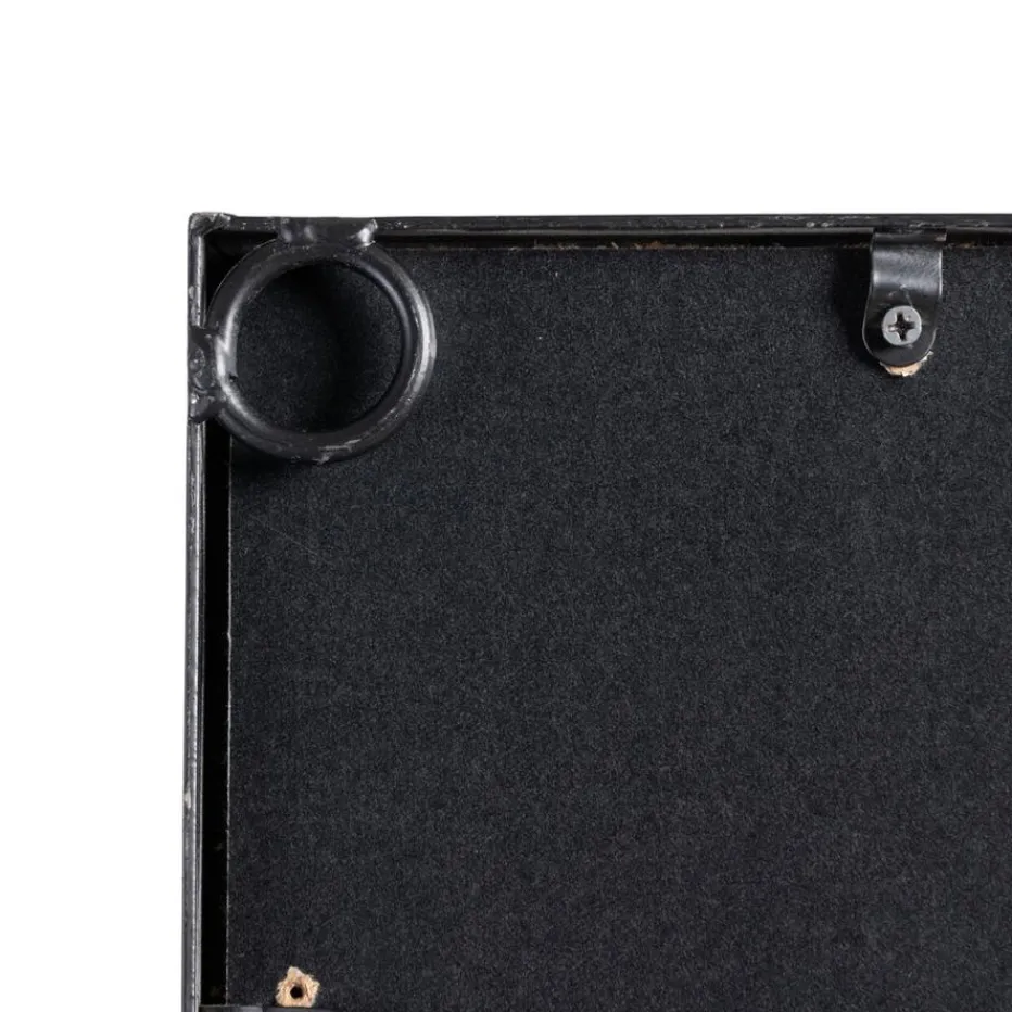 Sale Moir rectangulaire métal et cristal^Banak Online