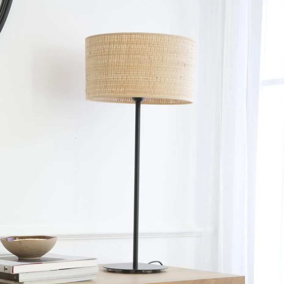 Saya Lampe table table grand base noir^Banak Hot