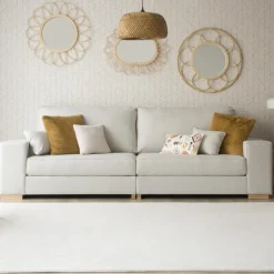 Shane Canapé 4 places beige^Banak Sale