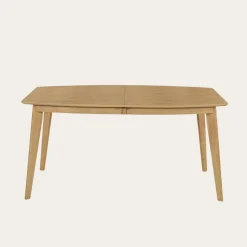 Shelley Mesa de comedor extensible rectangular 150/200 de madera natural^Banak Best