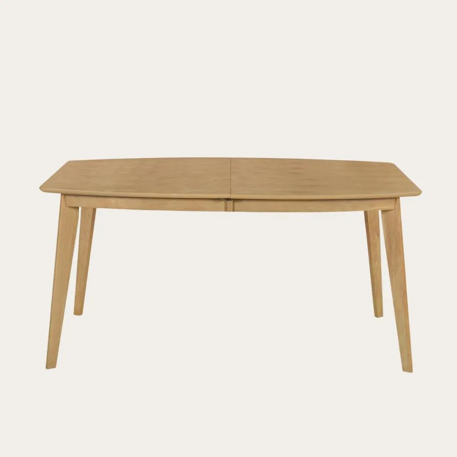Shelley Mesa de comedor extensible rectangular 150/200 de madera natural^Banak Best