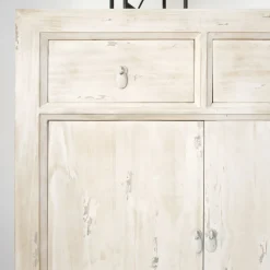 Soho Buffet en bois massif en blanc décapé^Banak Discount