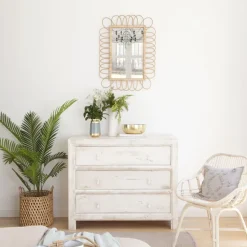 Soho Commode en bois massif de couleur blanc décapé^Banak Best