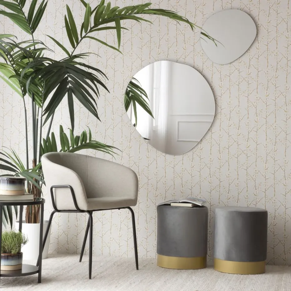 Souris Miroir mural en métal^Banak Hot