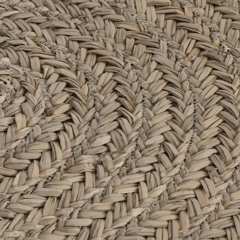 Tapis Rond en fibre naturelle pour salon tuman^Banak Best