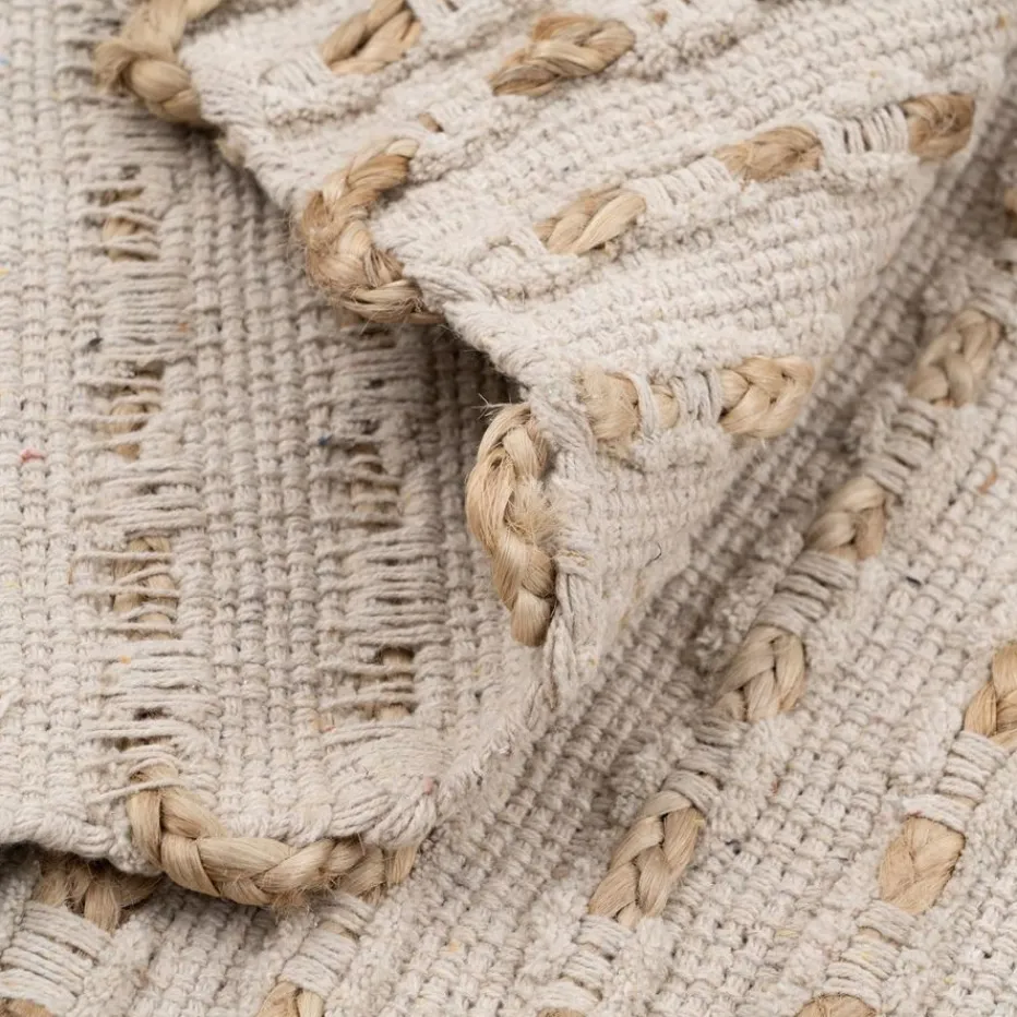 Taska Tapis de salon en jute et coton^Banak Hot