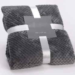 Titta Plaid échecs athracite 130x170^Banak Discount