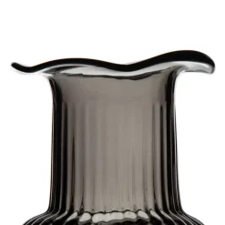 Toko Vase gris en verre décoratif^Banak Hot