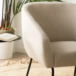 Viggo Fauteuil tapissé beige^Banak Best