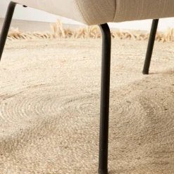Viggo Fauteuil tapissé beige^Banak Best