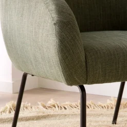 Viggo Fauteuil tapissé vert^Banak Sale