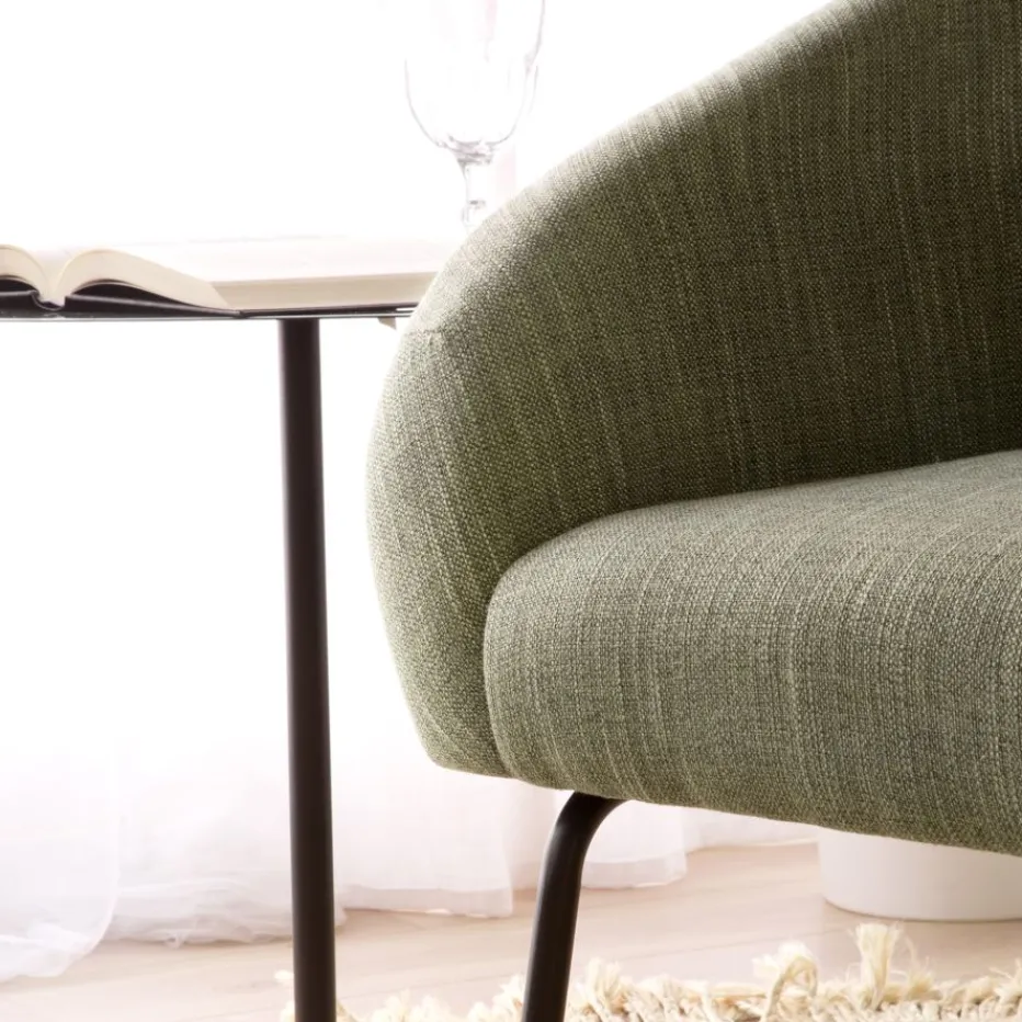 Viggo Fauteuil tapissé vert^Banak Sale