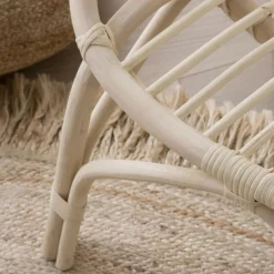 Vinci Chaise enfant en rotin naturel^Banak