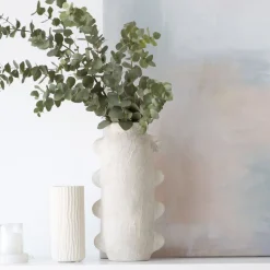 Wados Vase en céramique blanc^Banak Outlet