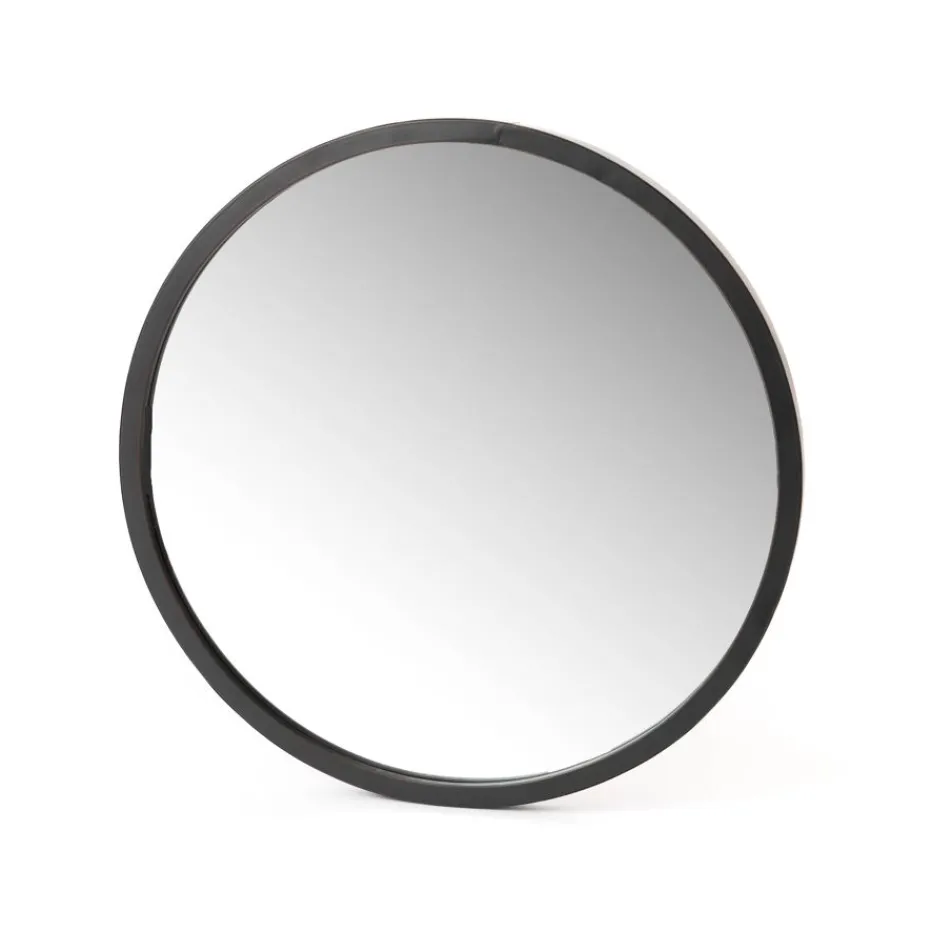 Werta Miroir rond de 60 cm en métal et verre^Banak New