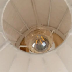 Zolke Lampe de table en métal et tissu^Banak Sale