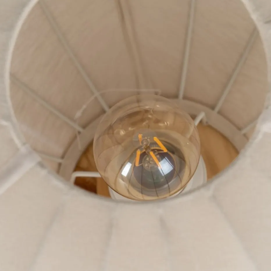 Zolke Lampe de table en métal et tissu^Banak Sale