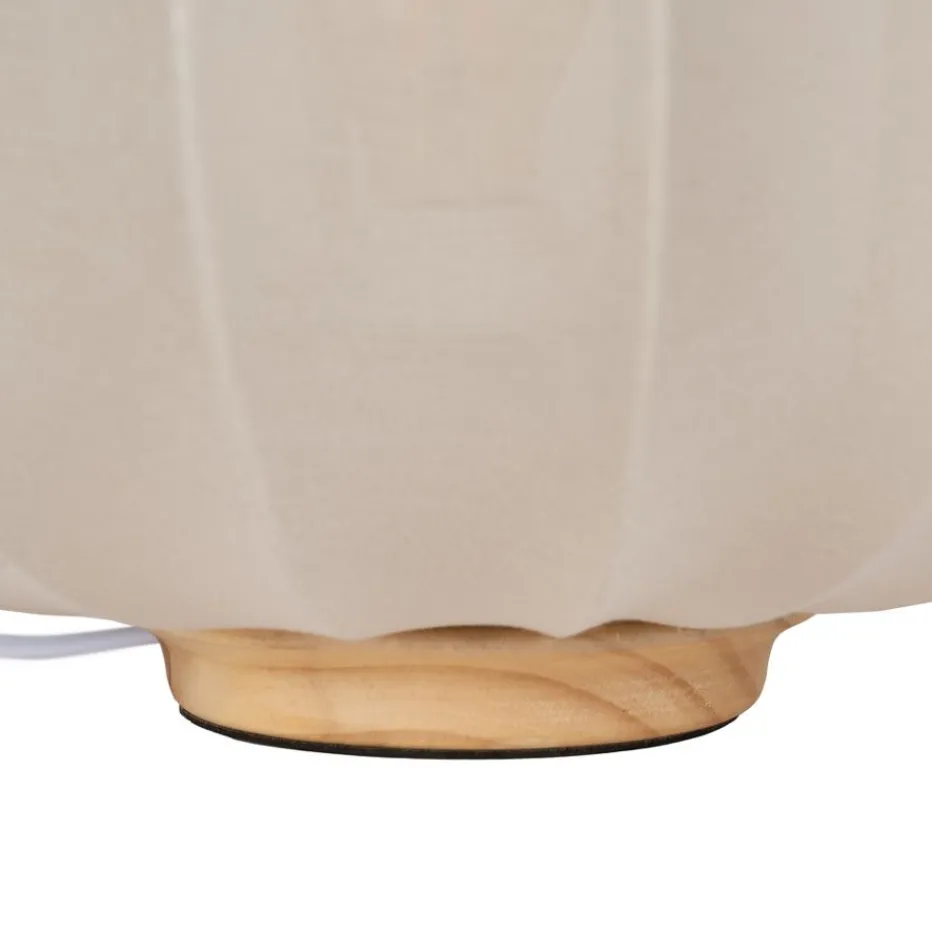 Zolke Lampe de table en métal et tissu^Banak Sale